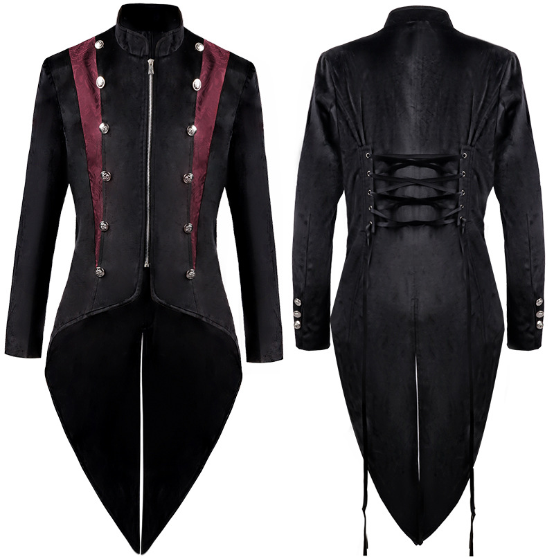 Men'S Victorian Accessories - Men Medieval Victorian Costume Tuxedo Gentlema