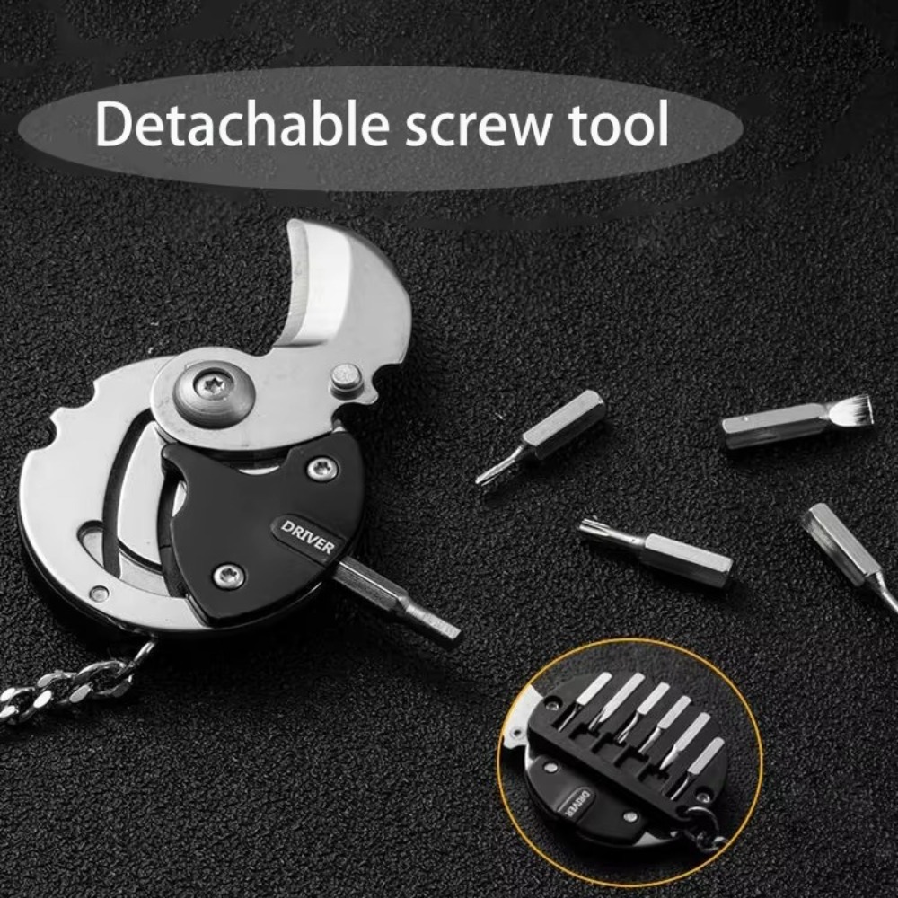 Keychain Multi Tool - New Mini Keychain With Batch Head