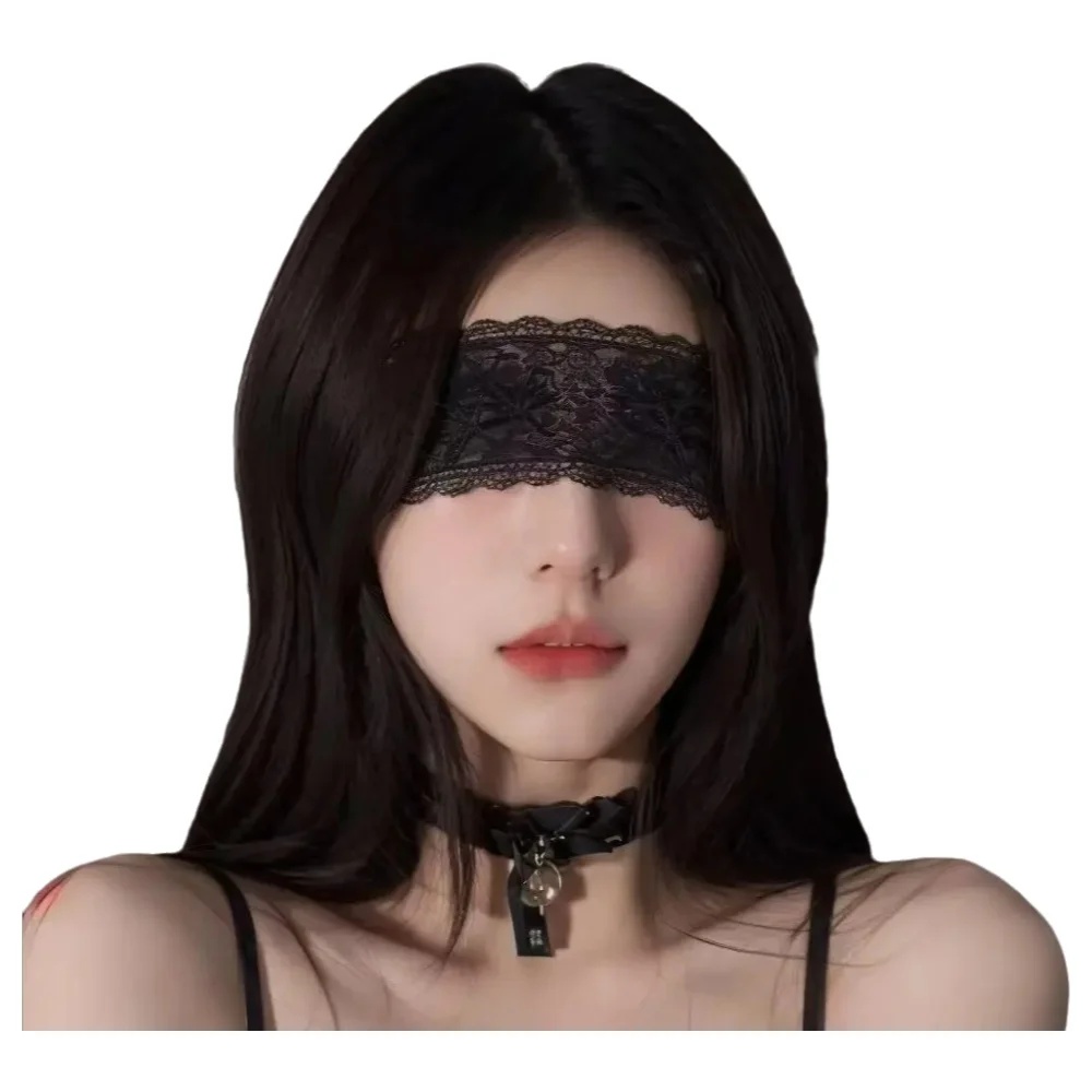 Men'S Mens Accessories - Sexy Lace Eye Mask Black Floral
