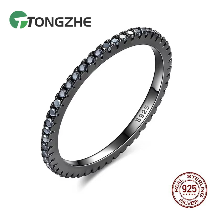Men Accessories Brands - TONGZHE Luxury Concise Rings for Women