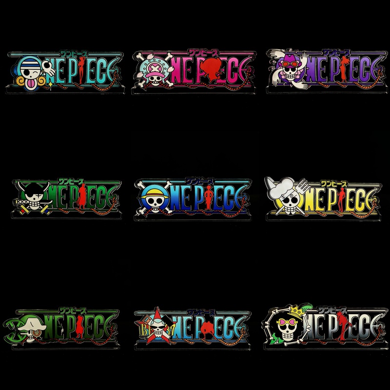 Men Accessories Collection - One Piece Anime Acrylic Ornaments Stand