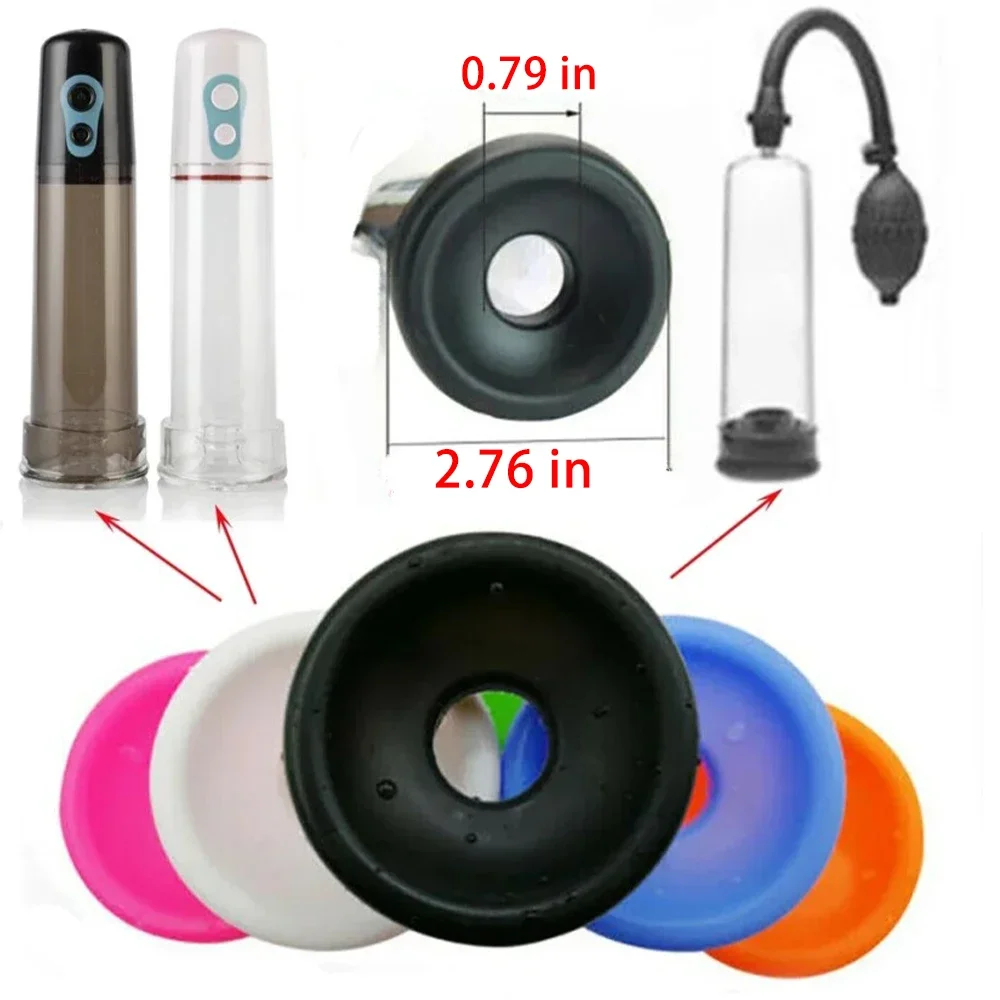 Men'S Accessories Rings - Universal Silicone Sleeve Cover Penis Pump