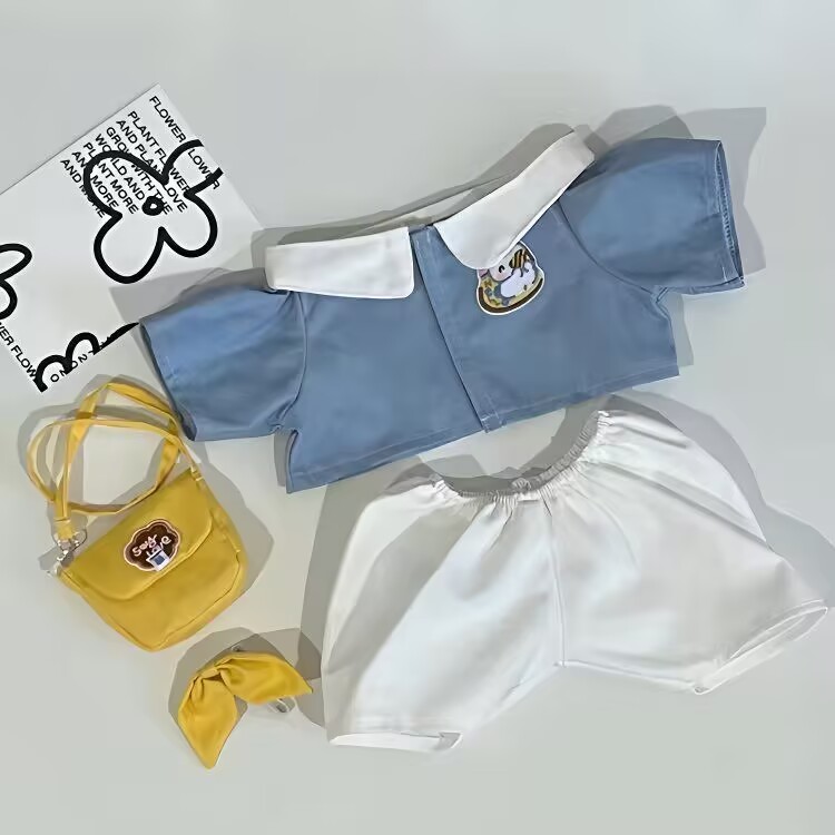 Men Accessories Set - 40cm baby clothes, cotton doll clothes,