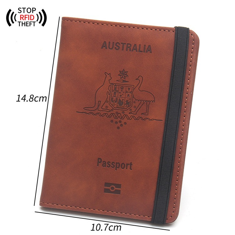 Australia Passport Cover Rfid  - Men'S Accessories Australia recension och pris