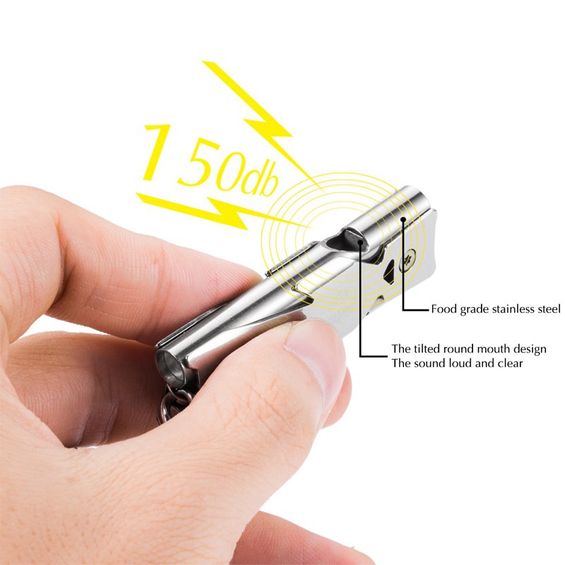 Outdoor EDC Survival Whistle H - Keychain Multi Tool recension och pris