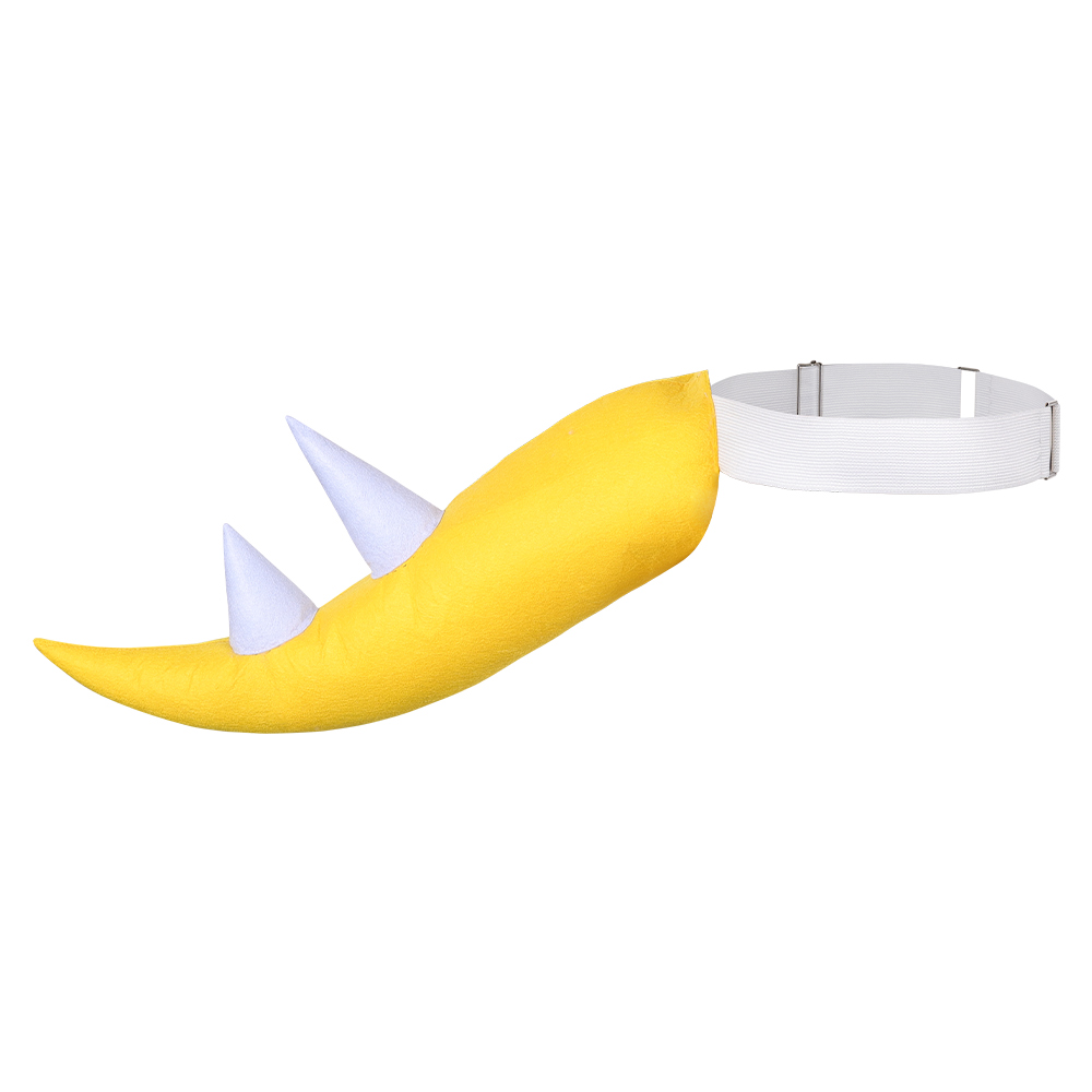 Bowser Jr Cosplay Yellow Tail  - Men'S Yellow Accessories recension och pris
