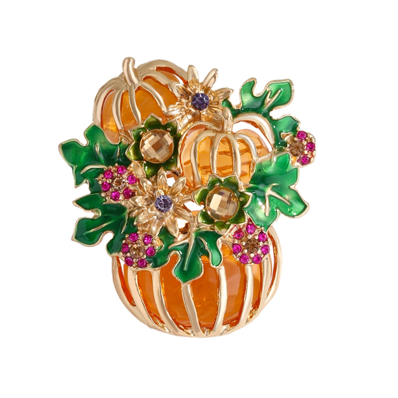Enamel Pumpkin Flower Bouquet  - Men Accessories Bouquet recension och pris