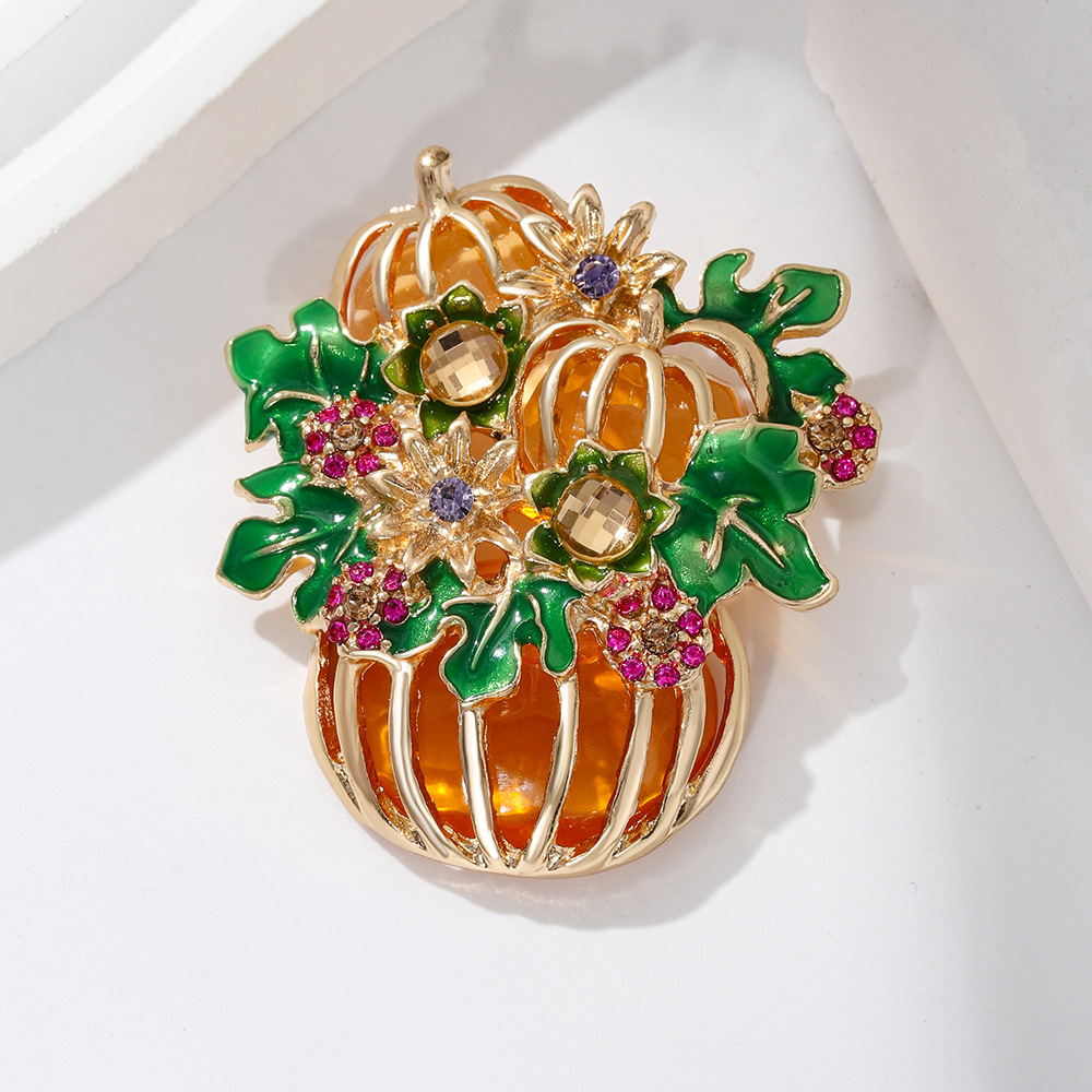 Enamel Pumpkin Flower Bouquet  - Men Accessories Bouquet recension och pris