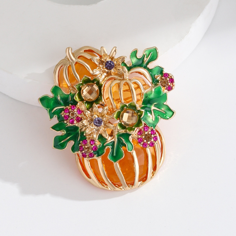 Enamel Pumpkin Flower Bouquet  - Men Accessories Bouquet recension och pris