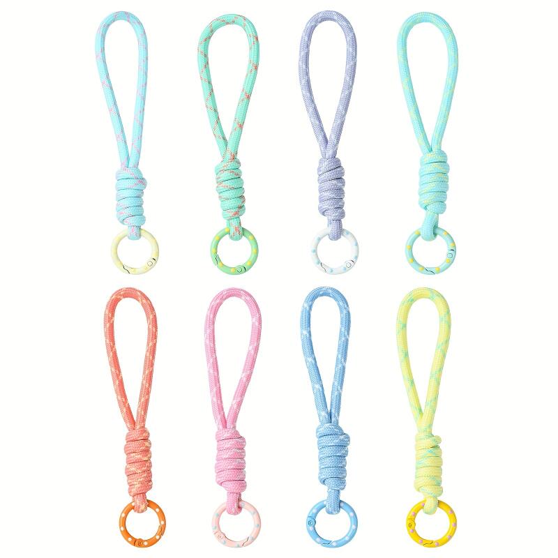 2~5pcs Colorful Braided Keycha - Men'S Accessories Rings recension och pris