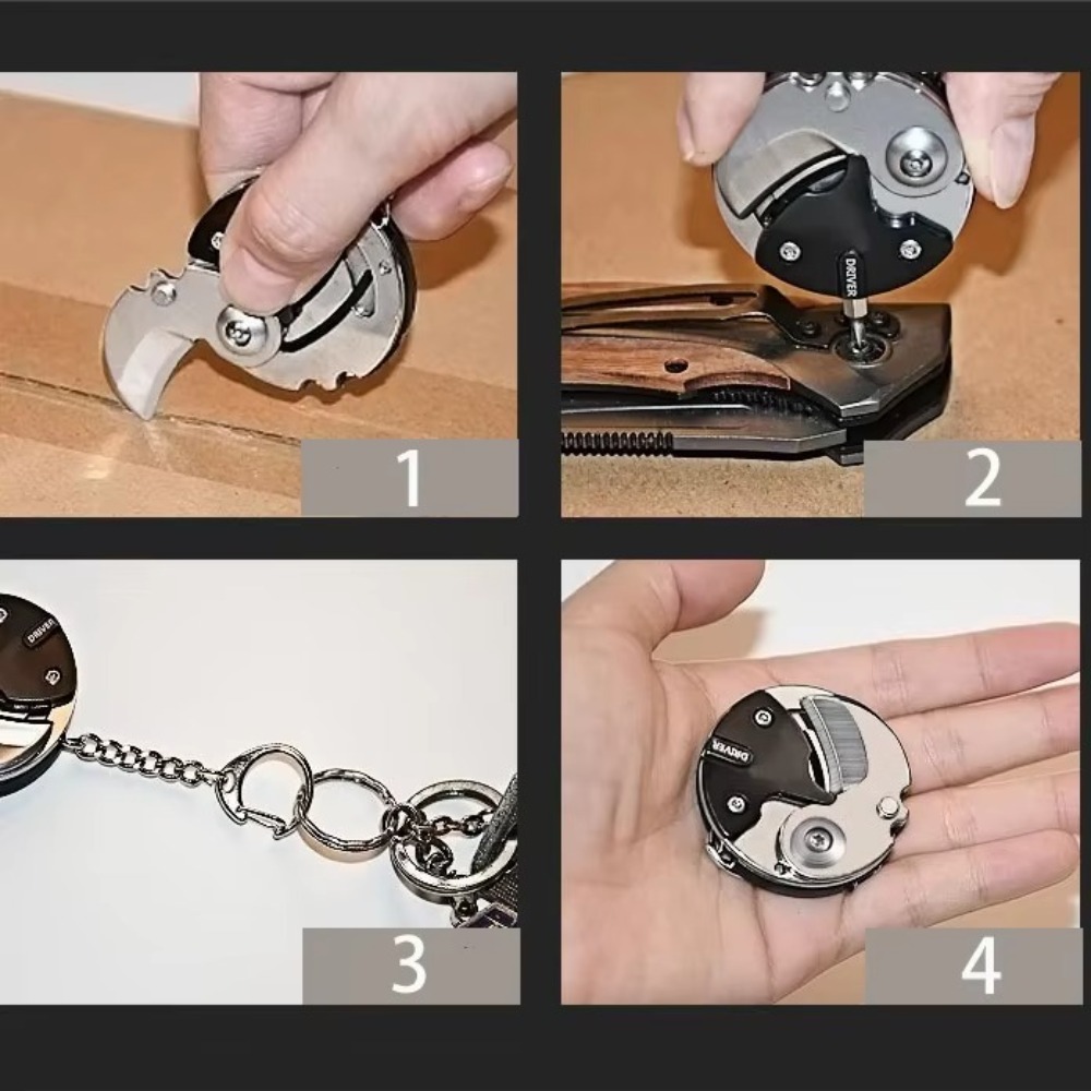 New Mini Keychain With Batch H - Keychain Multi Tool recension och pris
