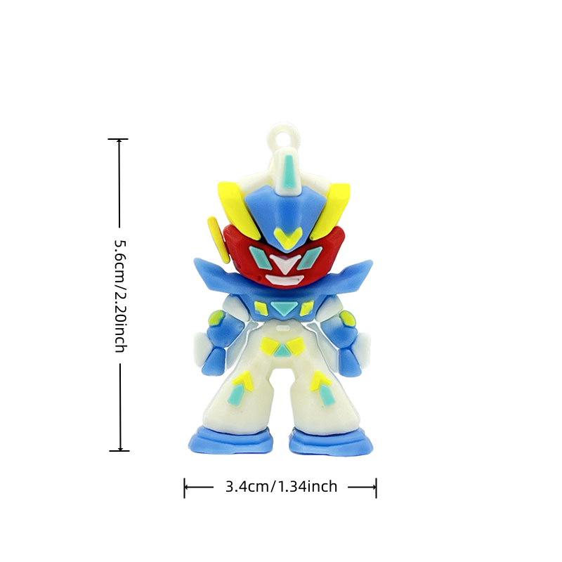 Gundam Silicone Keychain, Mini - Men Accessories Collection recension och pris