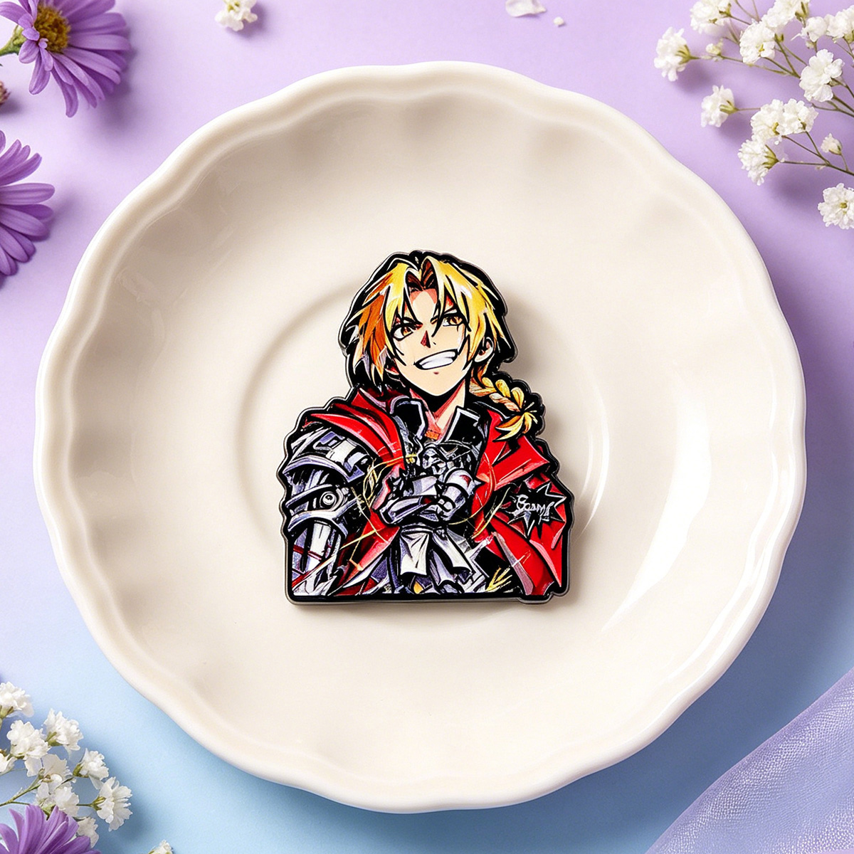 Cool Men Brooch Anime Enamel P - Men Accessories Collection recension och pris