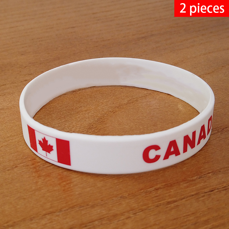 2pcs Canada National Flag Wris - Men'S Accessories Canada recension och pris