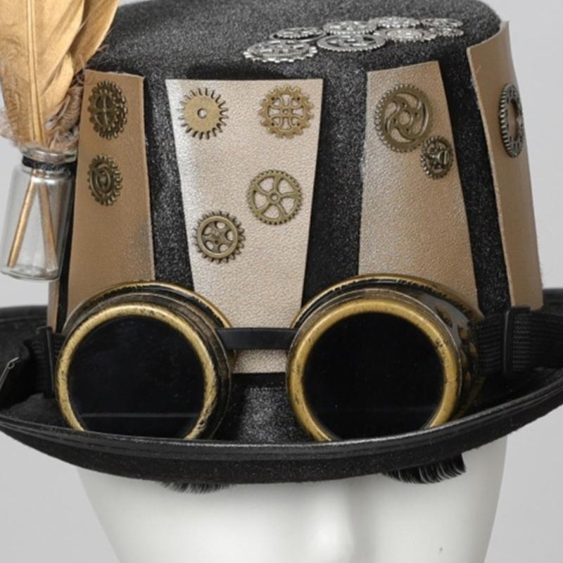 652F Victorian Steampunk Top H - Men'S Victorian Accessories recension och pris