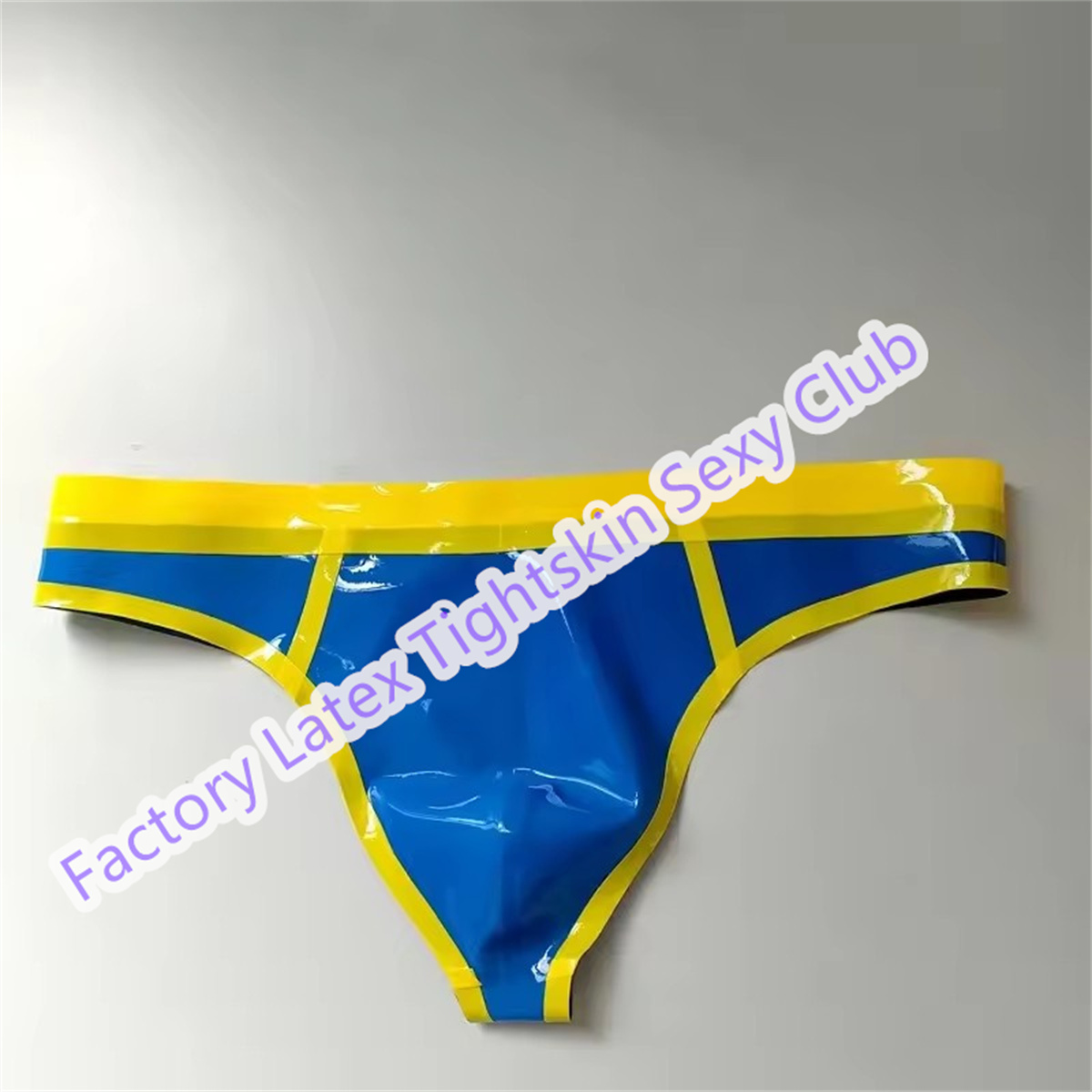 Male Latex Briefs Rubber Short - Men'S Yellow Accessories recension och pris