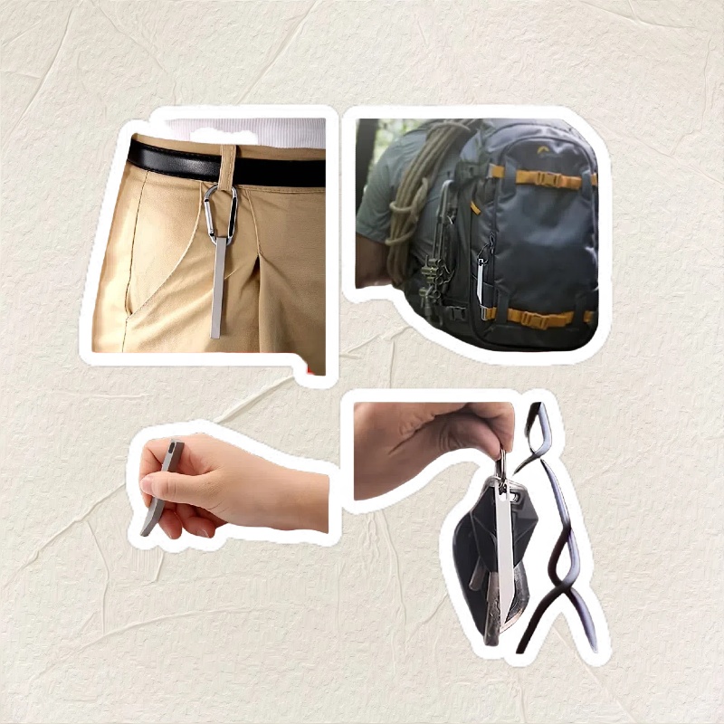 Heavy Duty Crowbar Keychain Pr - Keychain Multi Tool recension och pris