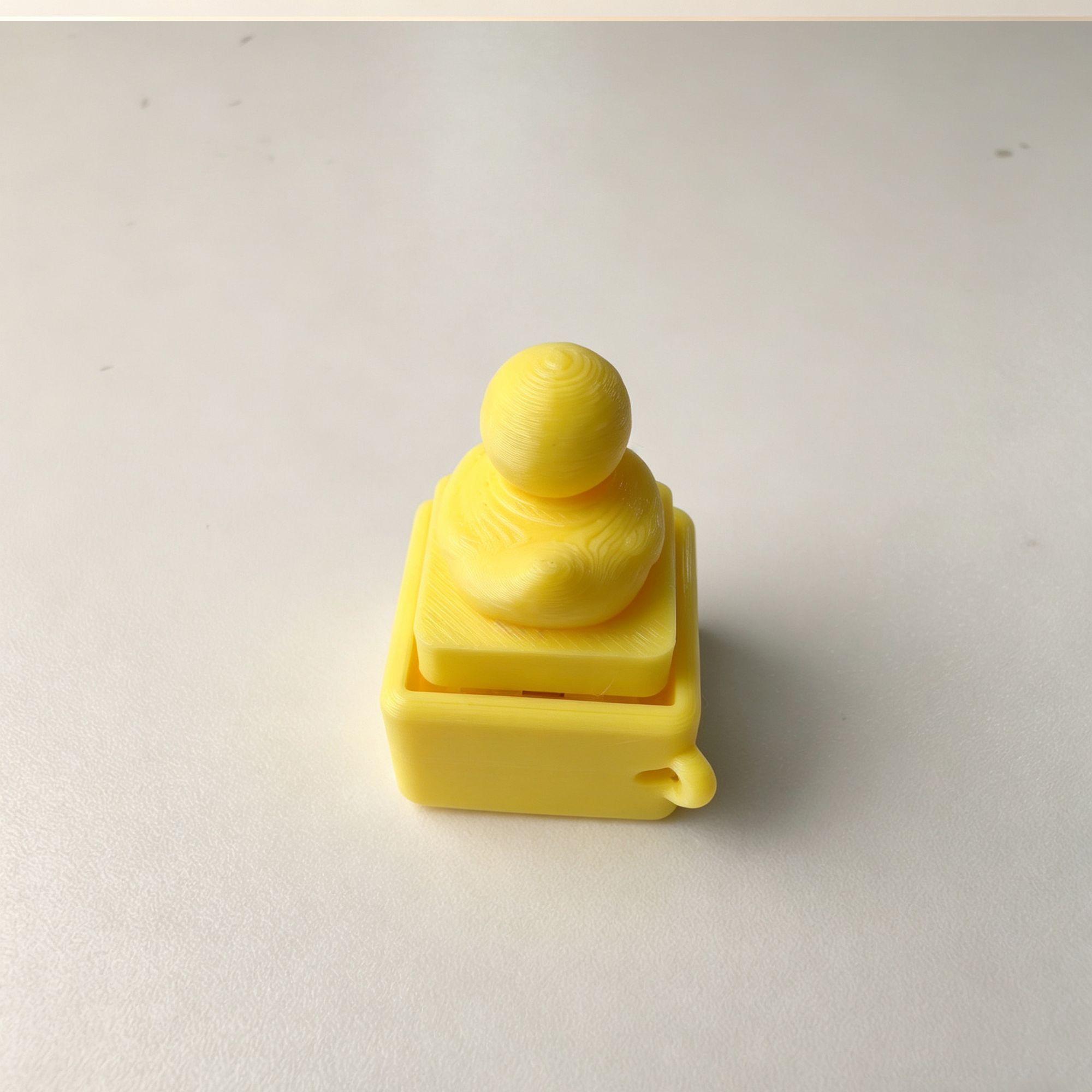 Cute Yellow Duck Press Keychai - Men'S Yellow Accessories recension och pris