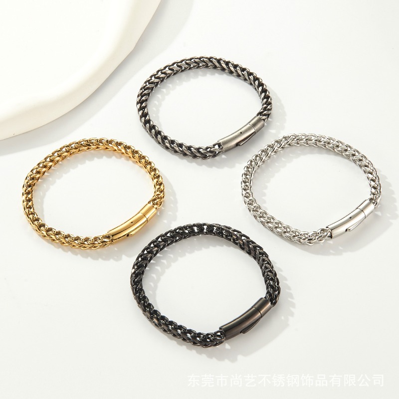 Men's Titanium Steel Niche hig - Men Accessories Ring And Bracelet recension och pris