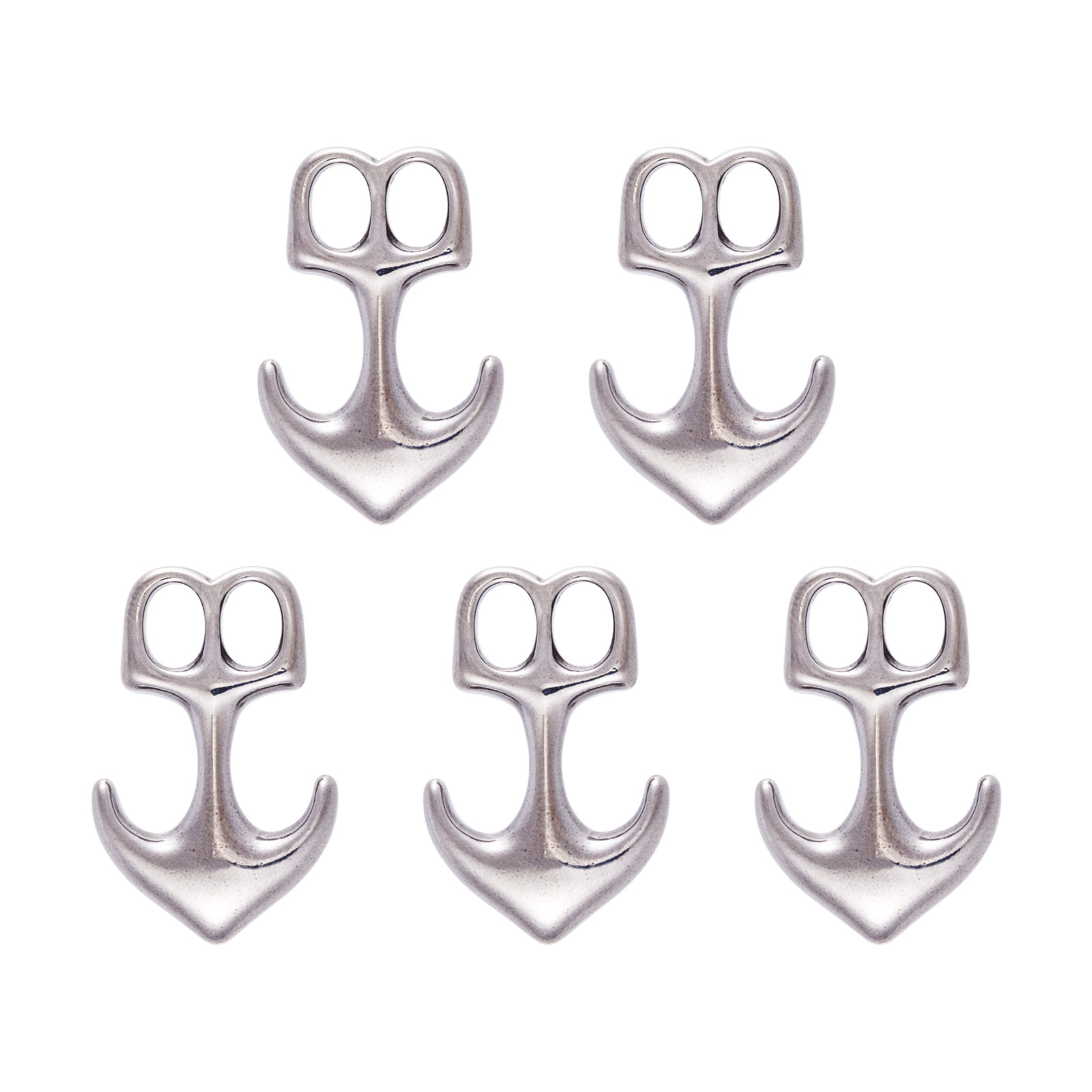 5pcs Anchor Hook Clasps 304 St - Men'S Accessories Jewelry Bracelet recension och pris