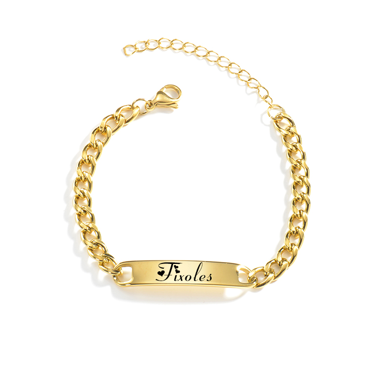 Goxijite Custom Engraved Name  - Men'S Accessories Jewelry Bracelet recension och pris