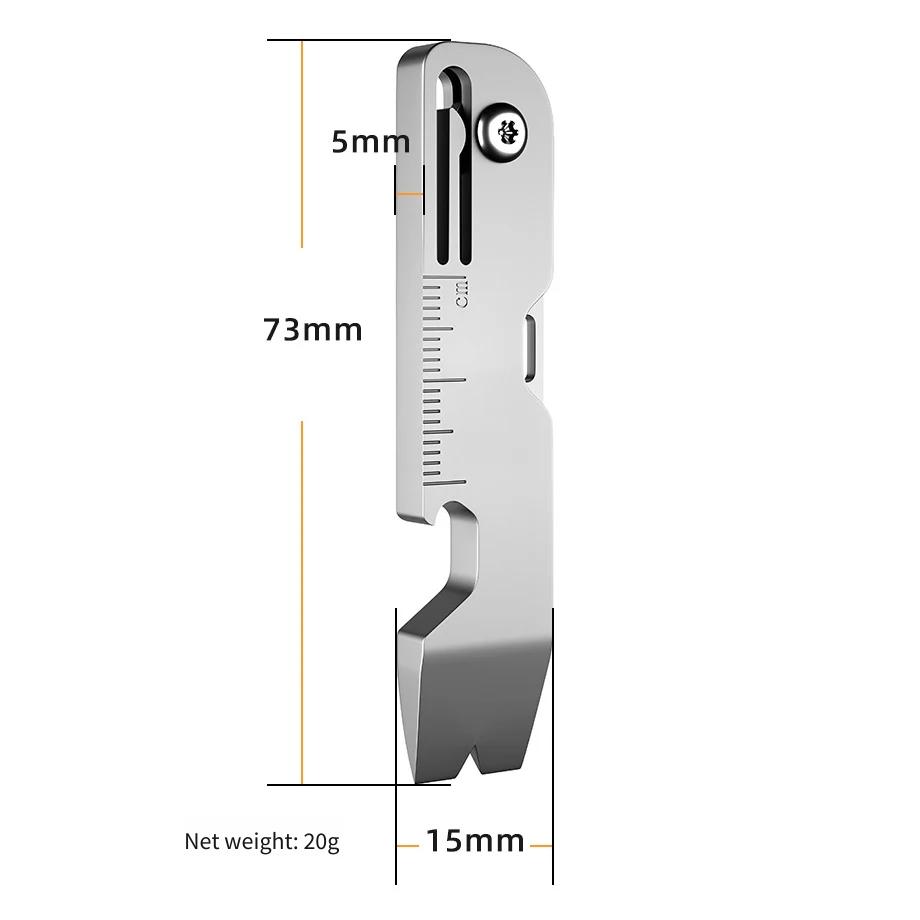 Titanium Alloy Multi-Function  - Keychain Multi Tool recension och pris