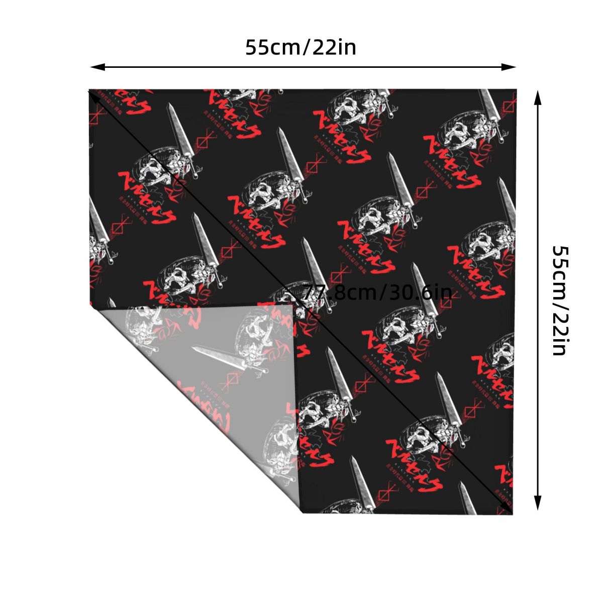 55CM B-Berserks Bandana Holida - Men Accessories Brands recension och pris