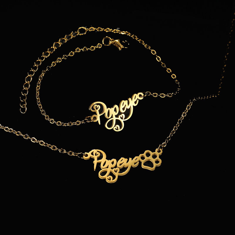 Goxijite Customize Name Neckla - Men'S Accessories Jewelry Bracelet recension och pris