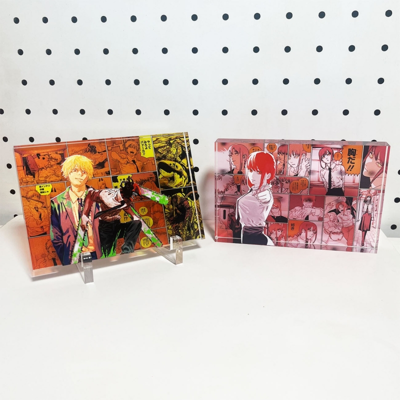 Chainsaw Man Acrylic Block Des - Men Accessories Collection recension och pris