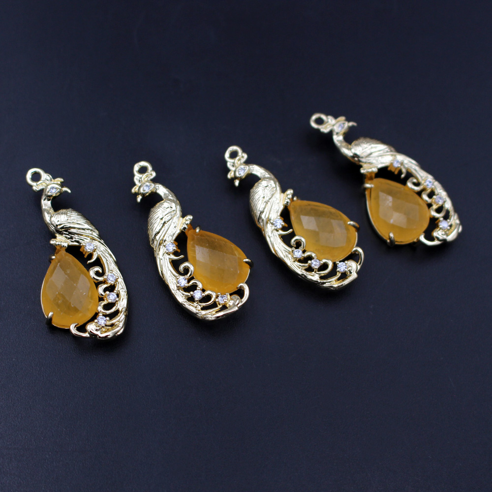 4pcs DIY Jewelry Accessories C - Men'S Yellow Accessories recension och pris