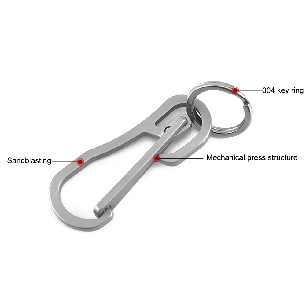 Key Ring Carabiner Outdoor Cli - Keychain Multi Tool recension och pris