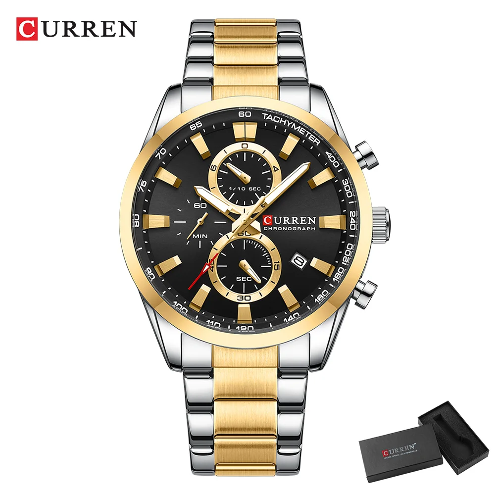 CURREN Casual Quartz Chrono Sp - Men'S Accessories Jewelry Bracelet recension och pris