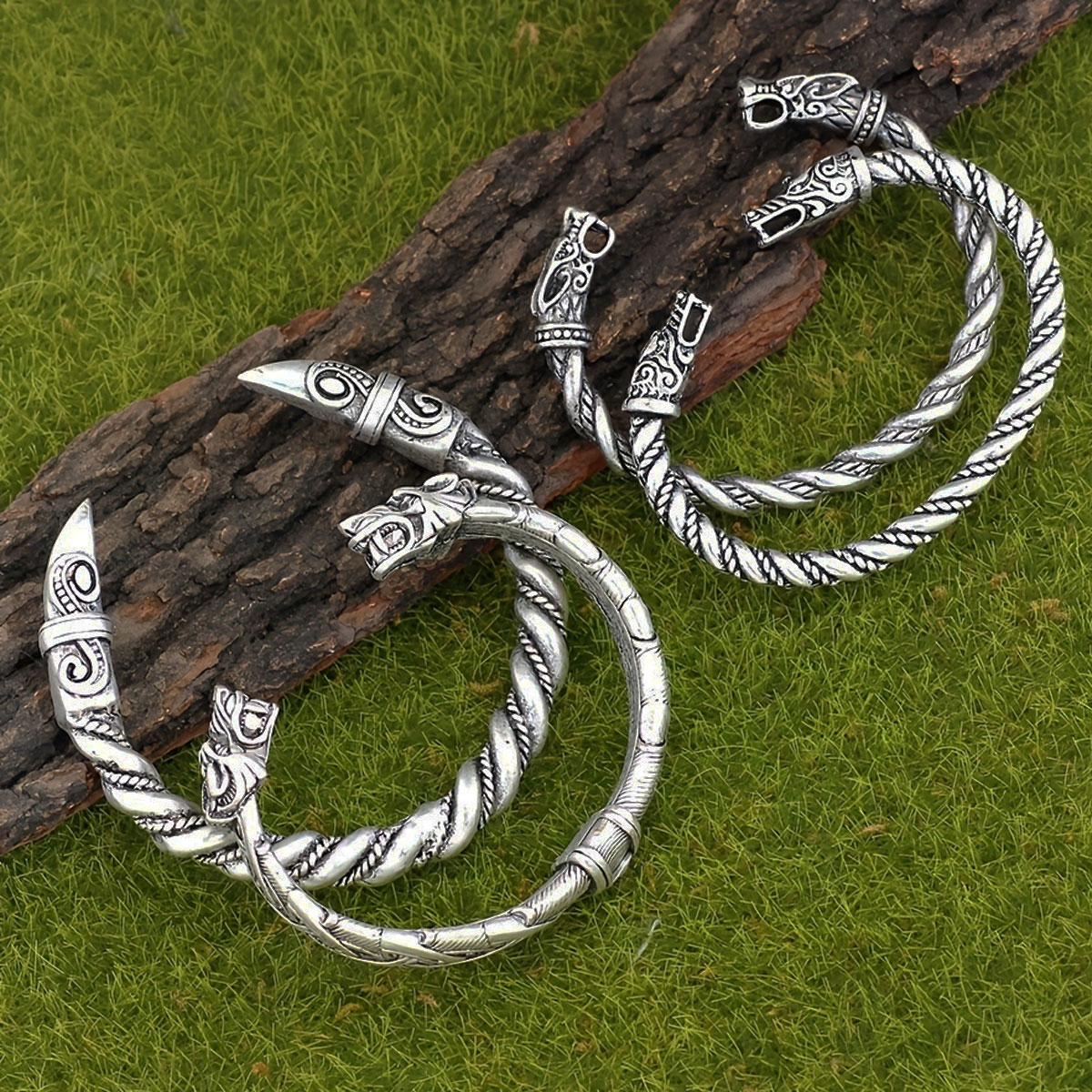 4-piece Nordic Viking Retro No - Men Accessories Ring And Bracelet recension och pris