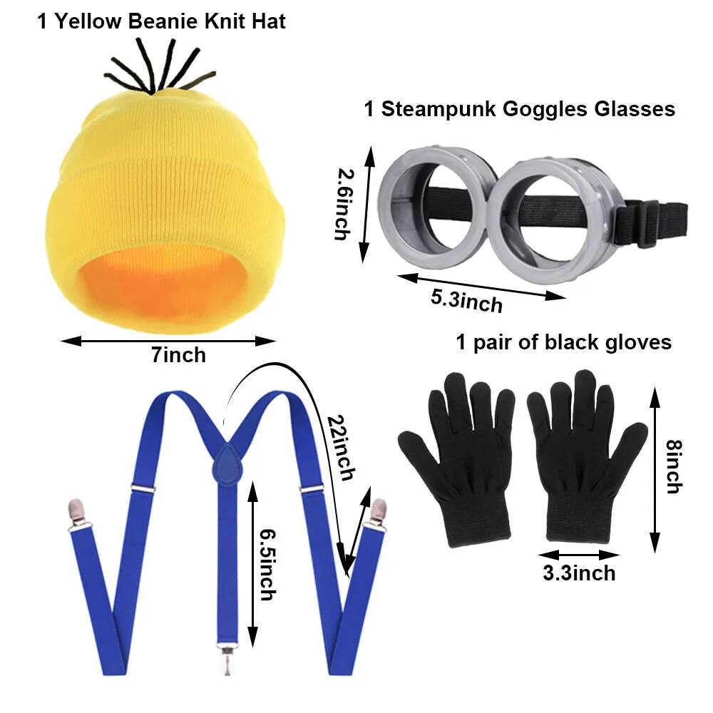 Disfraz Disguise Funny Hallowe - Men'S Yellow Accessories recension och pris