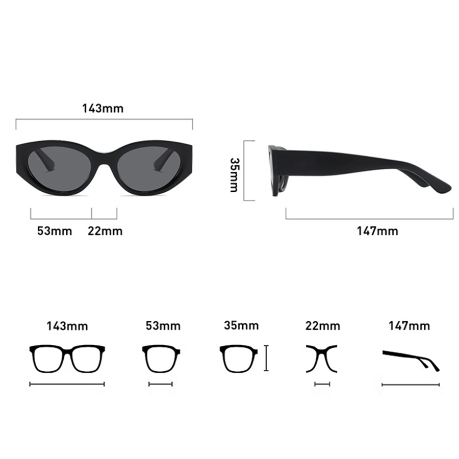 Women Men Classic Cat-Eye Pola - Men Accessories Brands recension och pris
