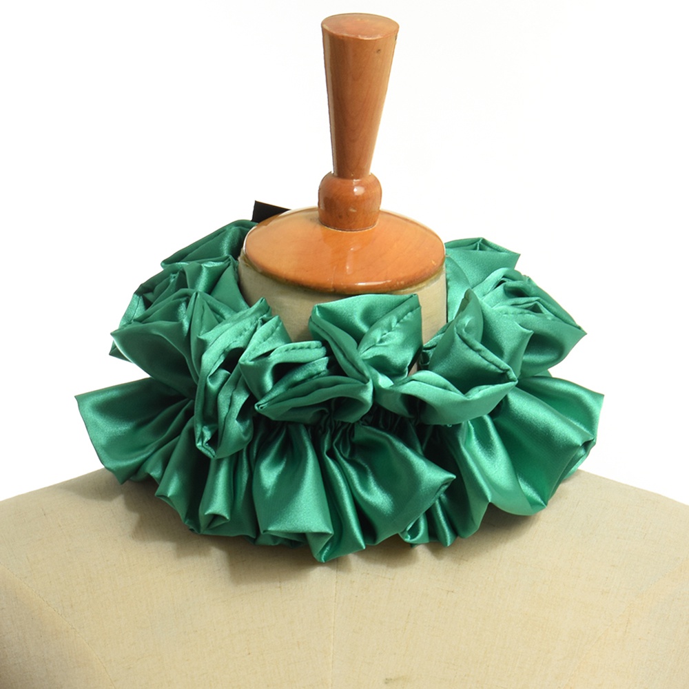 Clown Cosplay Satin Ruffled Ne - Men'S Victorian Accessories recension och pris