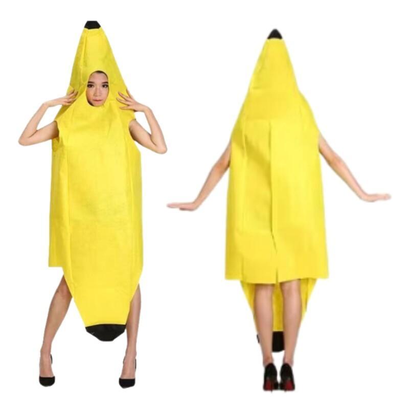 Adult Banana Costume Funny Fru - Men'S Yellow Accessories recension och pris