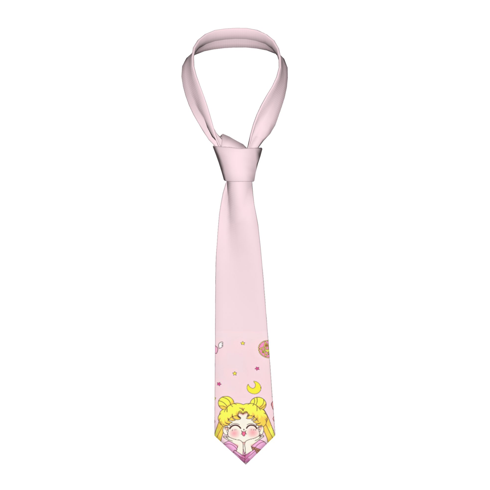 Mens Tie Cartoon Moons 3D Prin - Men Accessories Elegant recension och pris