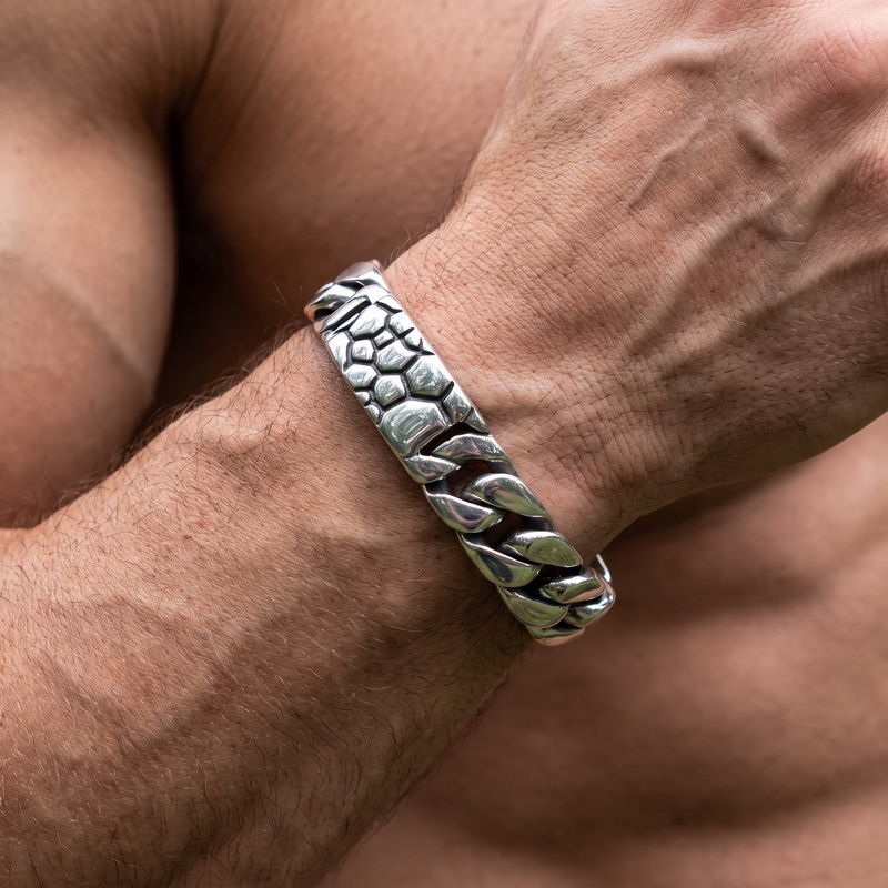 KALEN Vintage Stainless Steel  - Men Accessories Ring And Bracelet recension och pris