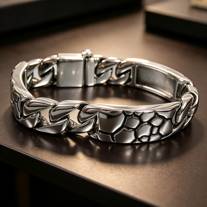 KALEN Vintage Stainless Steel  - Men Accessories Ring And Bracelet recension och pris