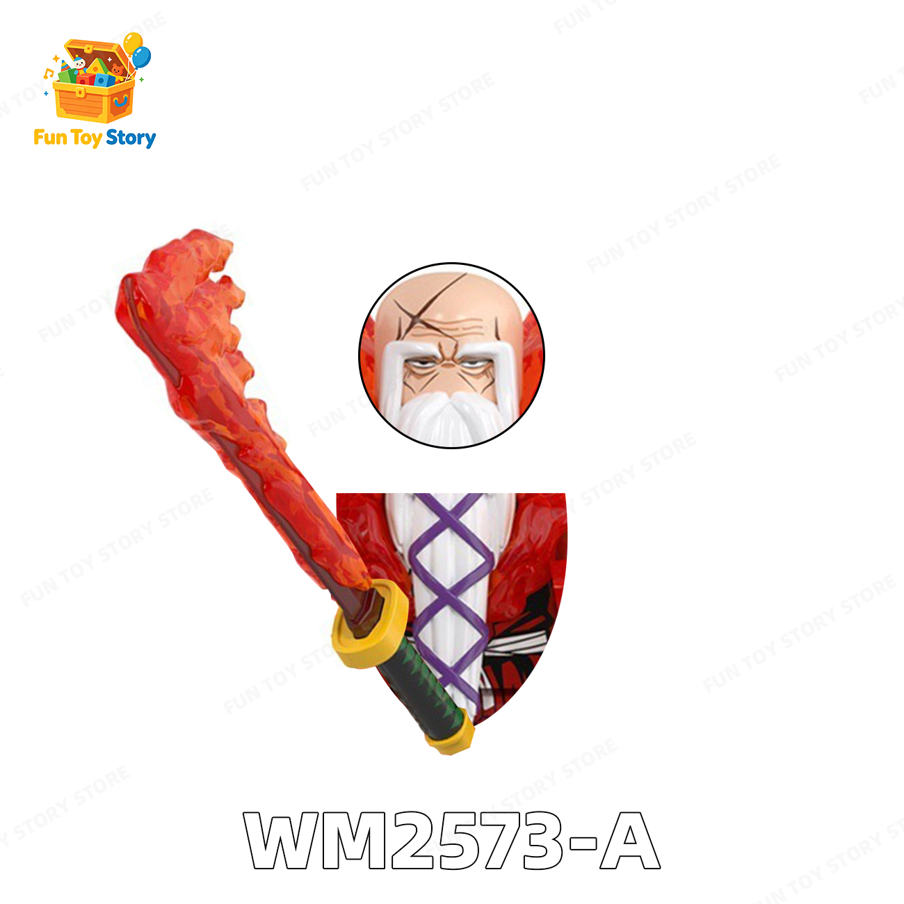 WM6164+WM2573-A Block Man Toy  - Men Accessories Collection recension och pris