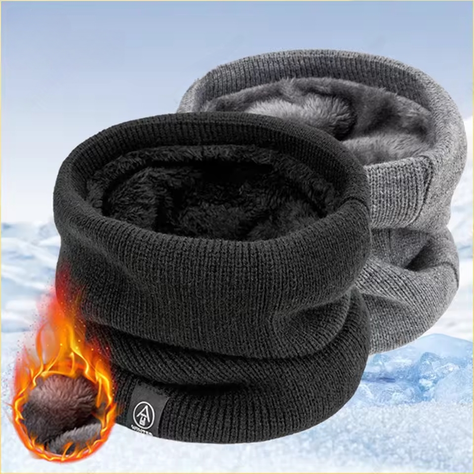 Winter Neck Warmer Scarf Fleec - Men'S Accessories Rings recension och pris
