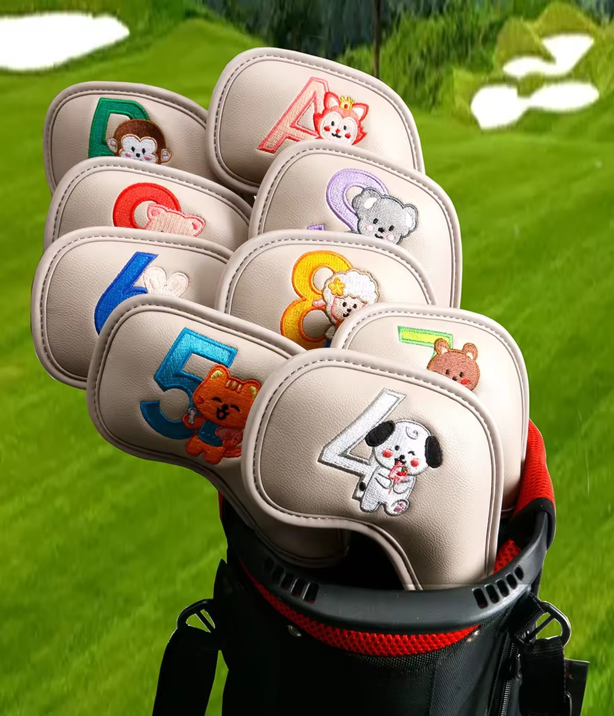 9Pcs Cute Cartoon Animal Golf  - Men'S Mens Accessories recension och pris