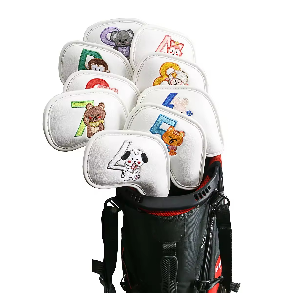 9Pcs Cute Cartoon Animal Golf  - Men'S Mens Accessories recension och pris