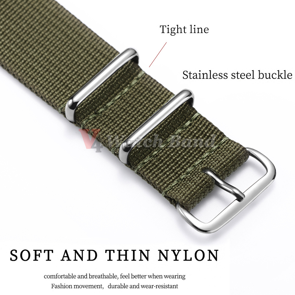 18mm 20mm 22mm Nylon Watch Str - Men Accessories Ring And Bracelet recension och pris