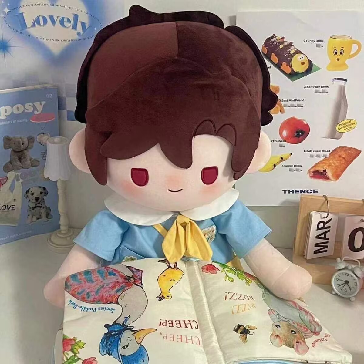 40cm baby clothes, cotton doll - Men Accessories Set recension och pris