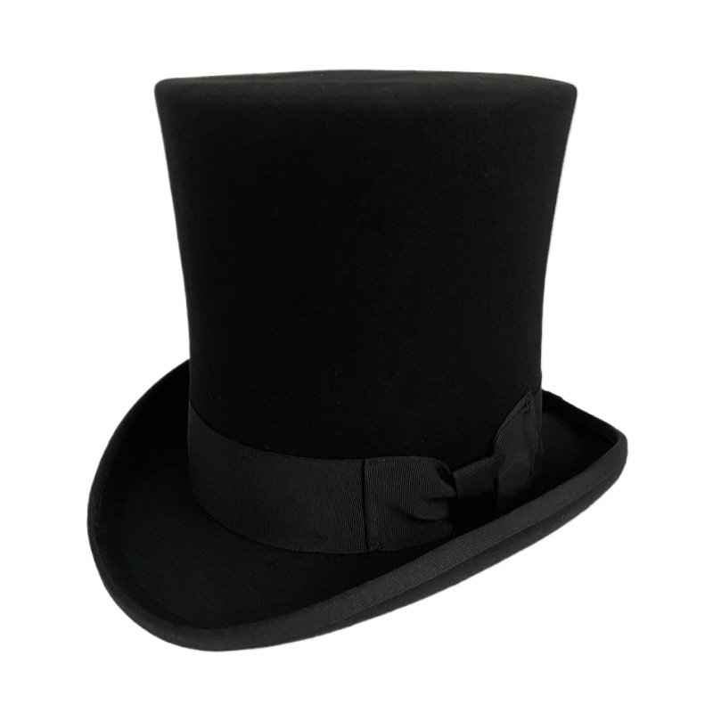 Black Wool Felt Top Hat Men's  - Men'S Victorian Accessories recension och pris