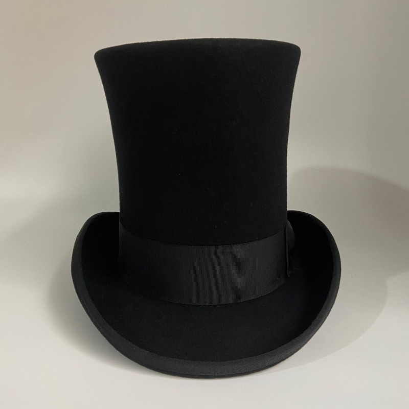 Black Wool Felt Top Hat Men's  - Men'S Victorian Accessories recension och pris