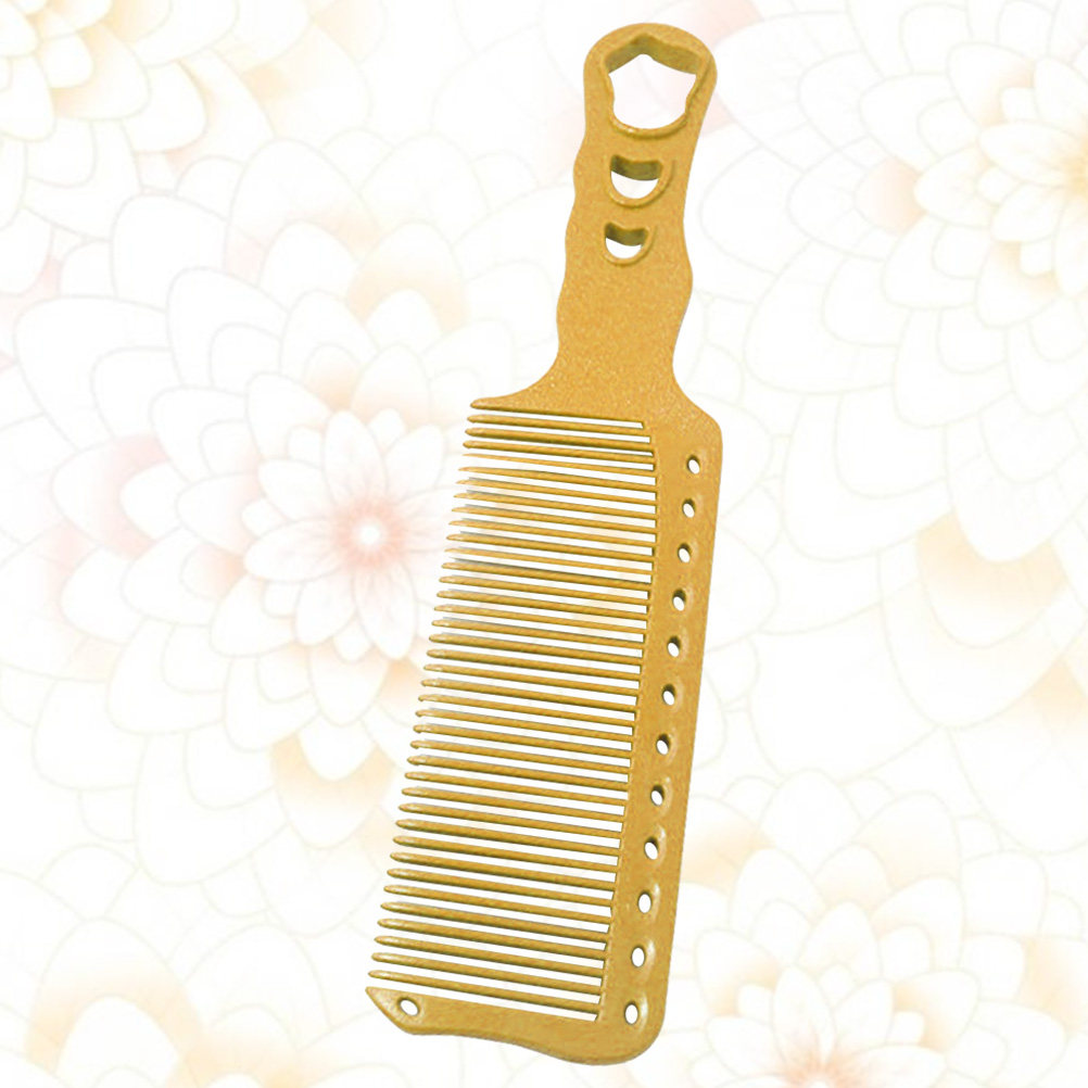 Resin Hair Cutting Comb Yellow - Men'S Yellow Accessories recension och pris