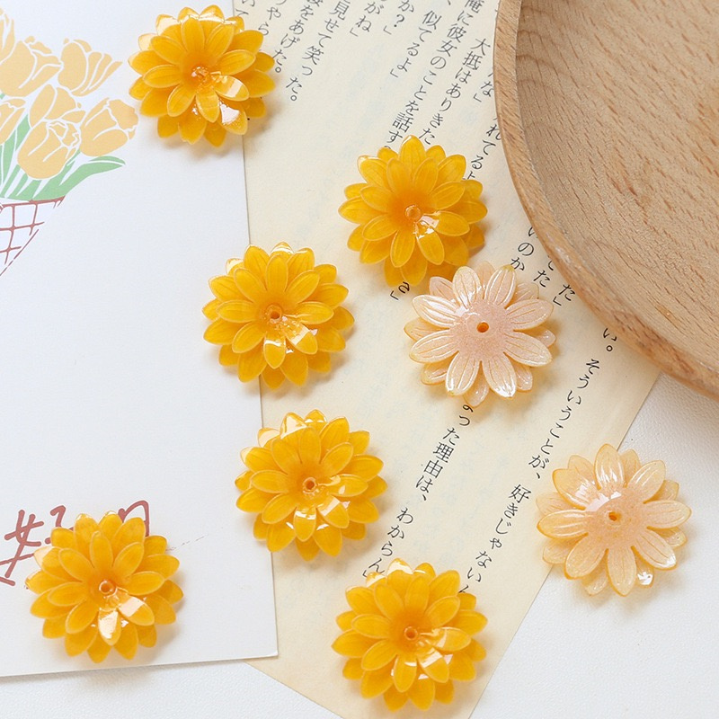 50pcs/lot 24mm yellow color pr - Men'S Yellow Accessories recension och pris